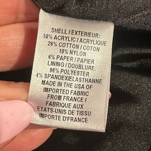 Milly Multicolor Tweed Rear Zipper Mini Skirt 6 - Picture 9 of 12